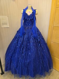 Robe étoile bleue