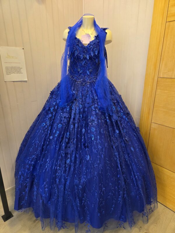 Robe étoile bleue