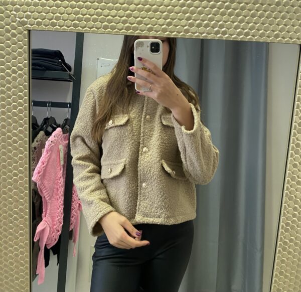 veste en laine bouclee – Image 5